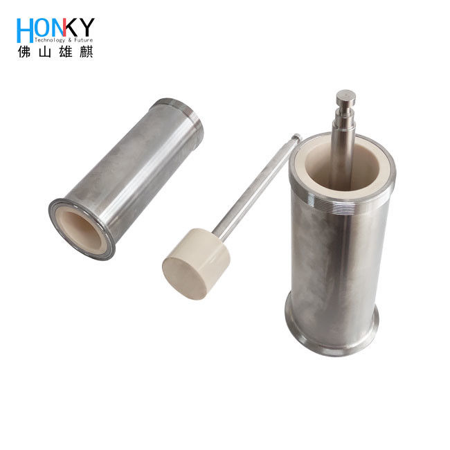 5-50 ग्राम पंप रेंज ±0.9% सटीकता और उच्च चिपचिपापन तरल पदार्थों के लिए सिरेमिक एसएस 316 एल सामग्री के साथ मल्टी-हेड पेस्ट भरने की मशीन