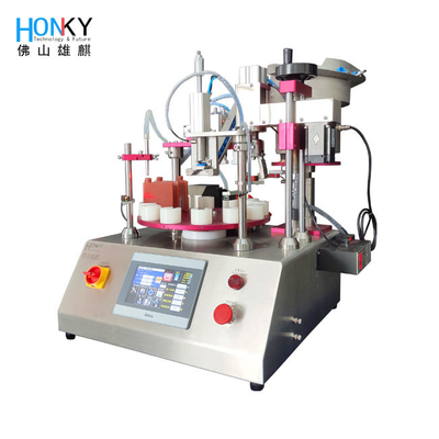 जैव रासायनिक अभिकर्मक भरने और कैपिंग मशीन 550W 1800BPH