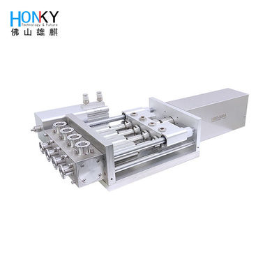 उच्च चिपचिपाहट वाले तरल पदार्थों के लिए 0.4KW की शक्ति और 1-10ml से 5-50ml तक भरने के आकार के साथ मल्टी हेड सिरेमिक फिलिंग पंप