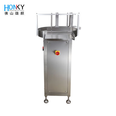 स्टेनलेस स्टील 304 निर्माण के साथ स्वचालित उत्पादन लाइन के लिए कस्टम 50 सेमी व्यास गोल बोतल फीडर