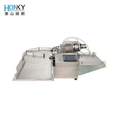 उच्च परिशुद्धता पंप के साथ स्वचालित 20 मिलीलीटर आवश्यक तेल की बोतल भरने की मशीन