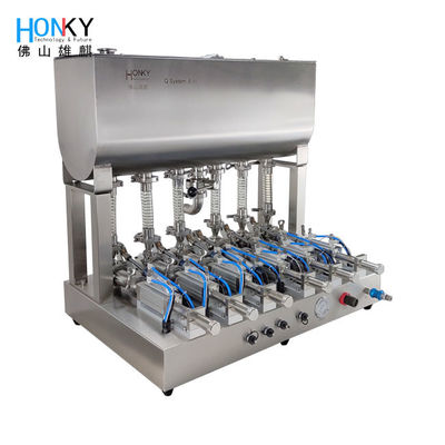 केचप पैकेजिंग मशीन के लिए एसी 220V 500W मल्टी हेड फिलिंग मशीन
