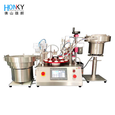 2ml साइरो ट्यूब स्वचालित तरल भरने और कैपिंग मशीन डेस्कटॉप 48BPm